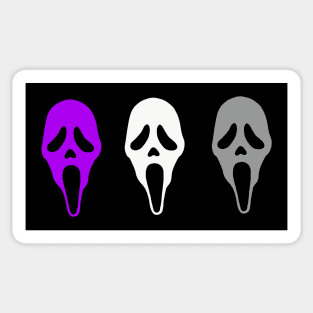 Asexual Scream Sticker